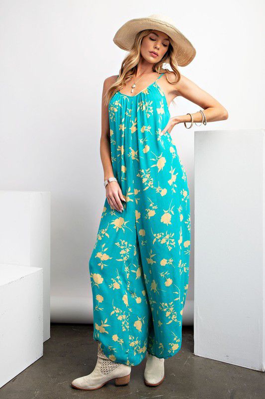 Floral Breeze Jumpsuit