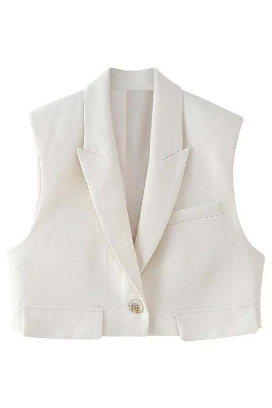 Fashion Vest Ivory Set