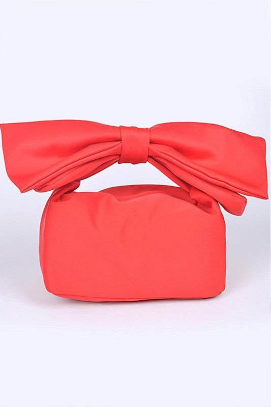 Bow Tie Bento Box Inspired Clutch Bag