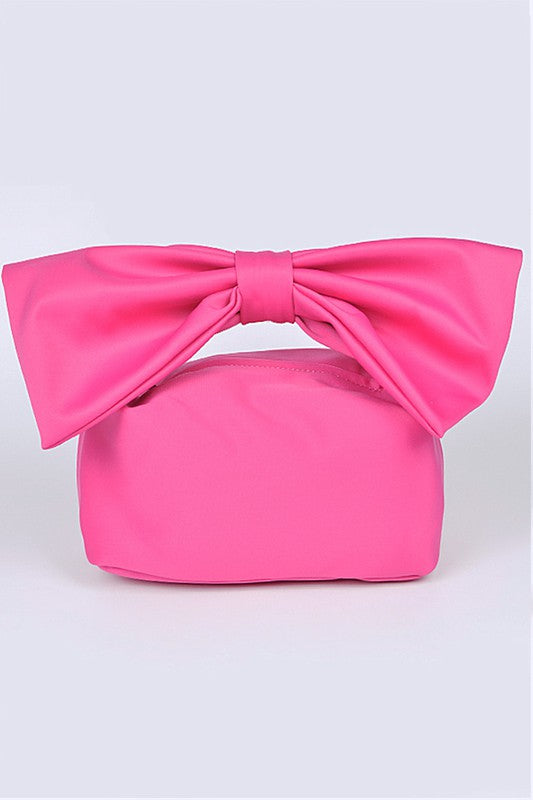 Bow Tie Bento Box Inspired Clutch Bag