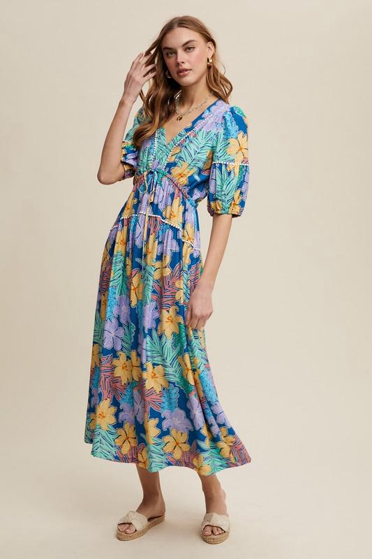 Vibrant Floral Print (Preorder)