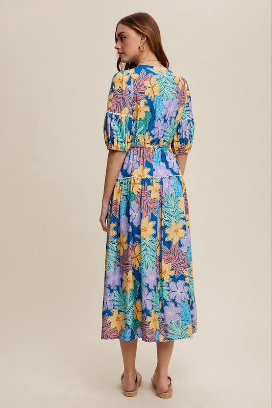 Vibrant Floral Print (Preorder)