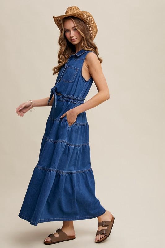 Classic Denim Dress (Preorder)