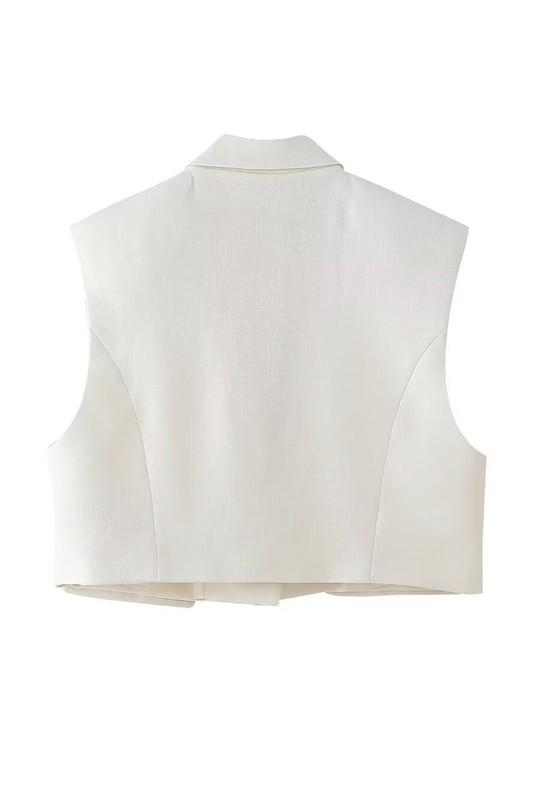 Fashion Vest Ivory Set