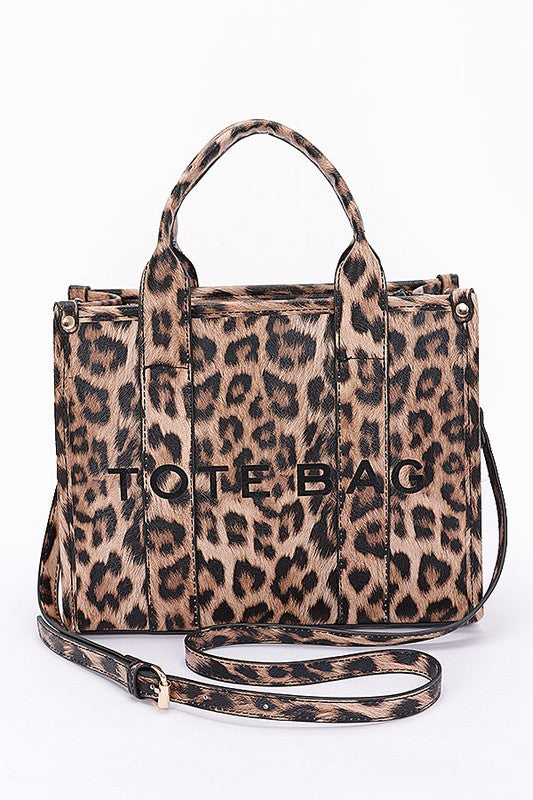 Leopard Chic Tote Bag