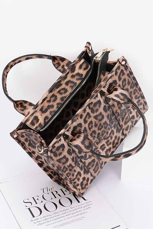 Leopard Chic Tote Bag