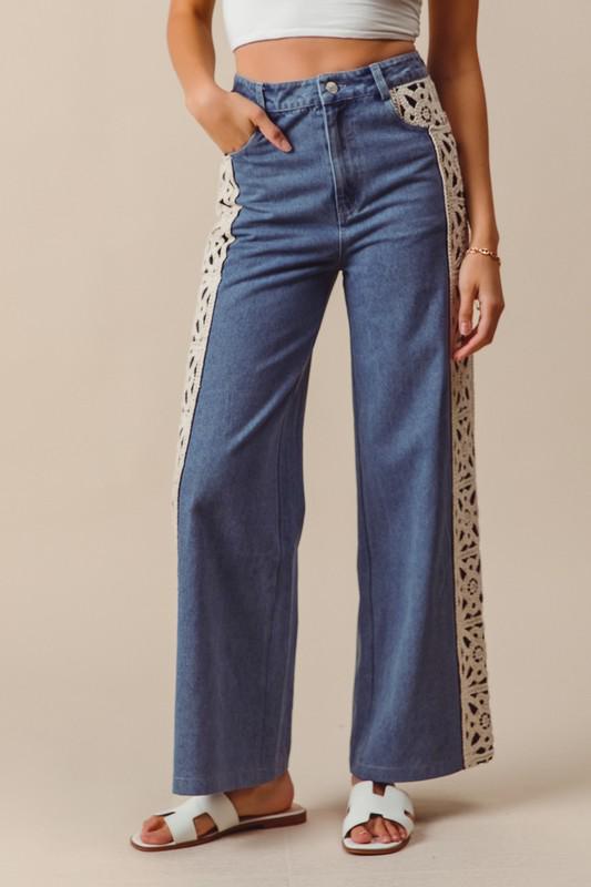 Boho Lace Denim