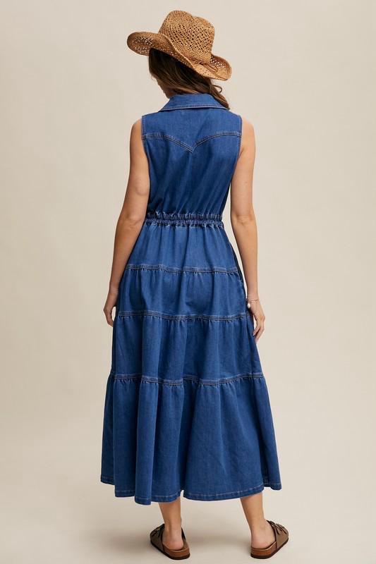 Classic Denim Dress (Preorder)