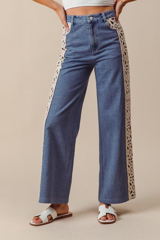 Boho Lace Denim