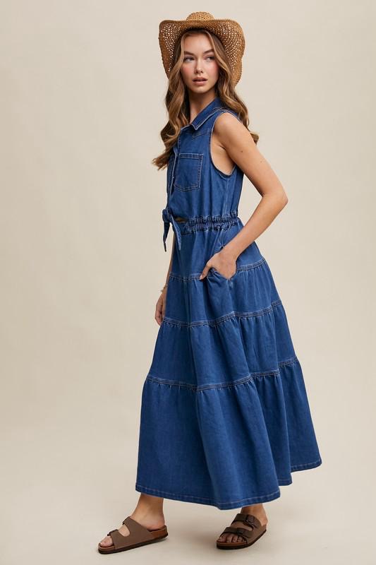 Classic Denim Dress (Preorder)