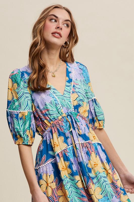 Vibrant Floral Print (Preorder)