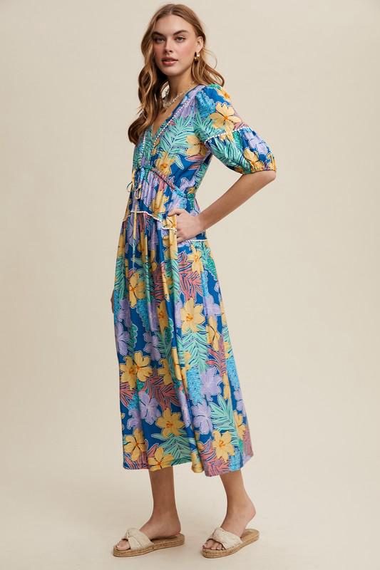 Vibrant Floral Print (Preorder)