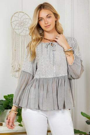 Boho Lace Blouse