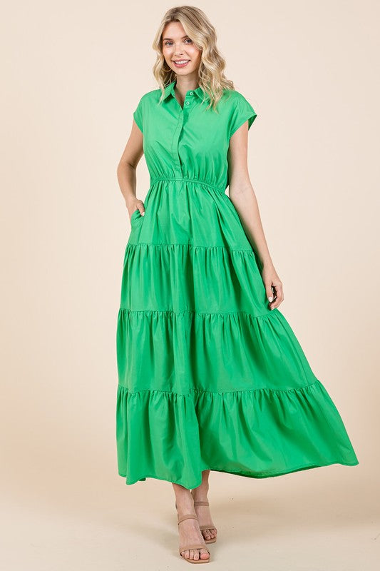 Kelly green dress