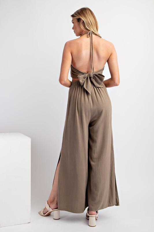 Desert Oasis Cutout Jumpsuit