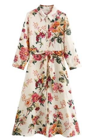 Blossom Dream Shirt Dress