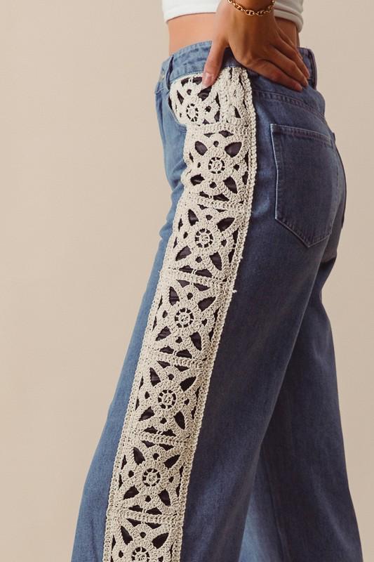 Boho Lace Denim