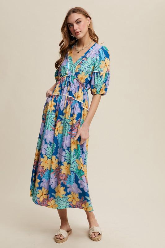 Vibrant Floral Print (Preorder)