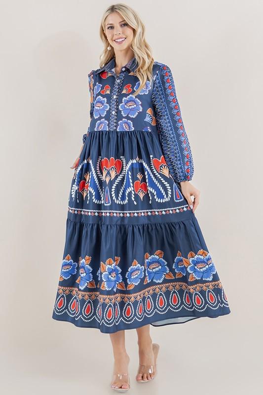 Folk Romance Dress