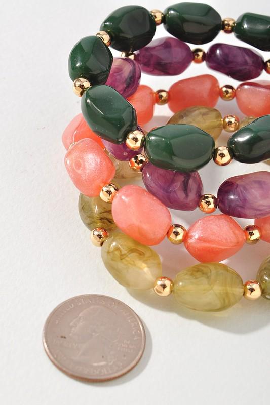 Multi stone bracelet