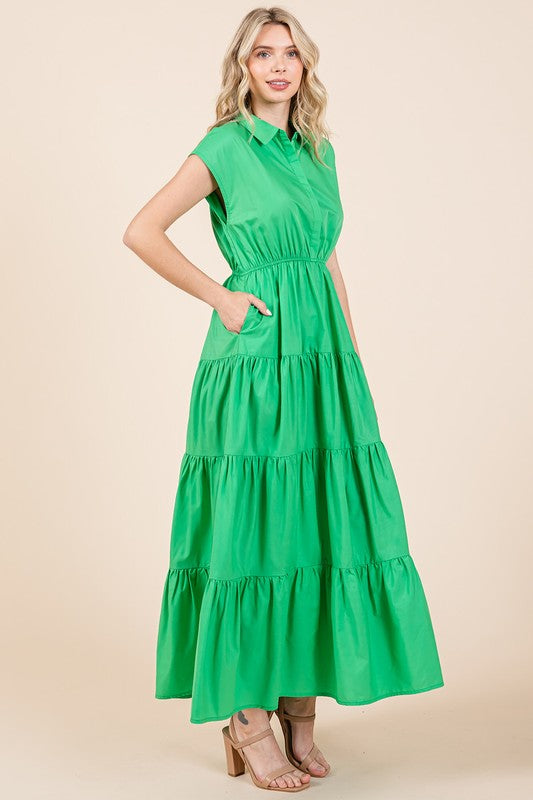 Kelly green dress