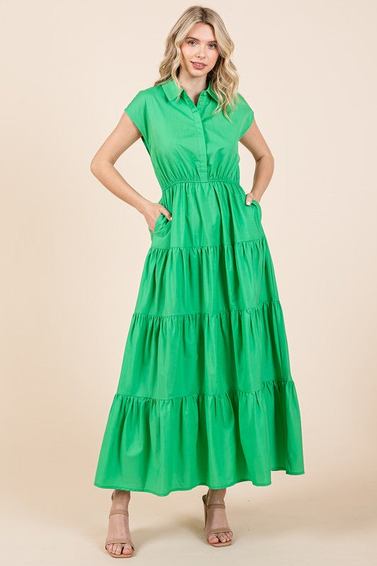 Kelly green dress