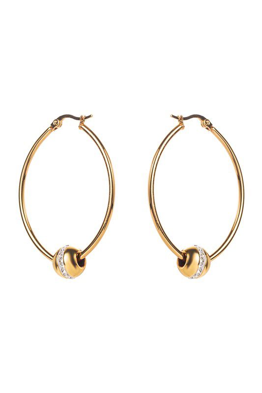 Stainless Steel Hoop Earrings