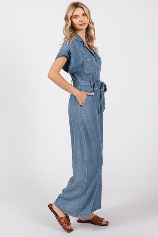 Denim Jumpsuit