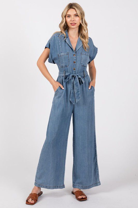 Denim Jumpsuit