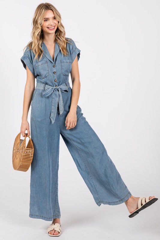 Denim Jumpsuit