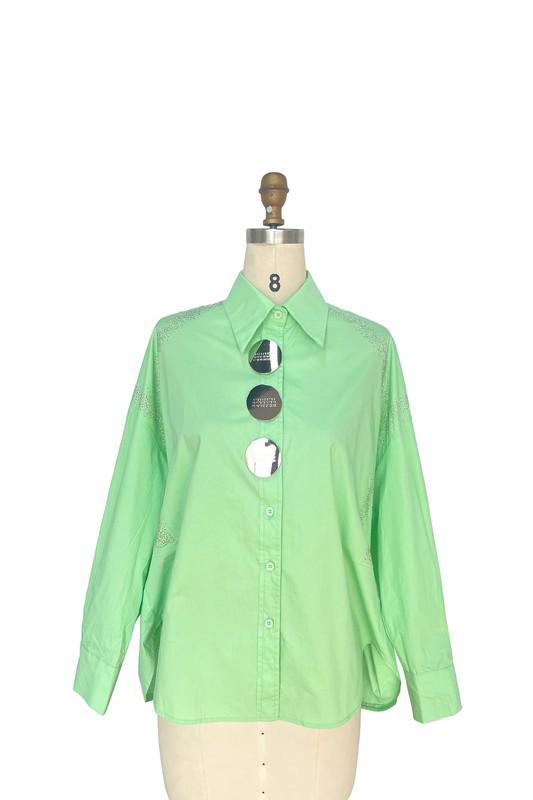 Tunic Pistachio Oversized Top