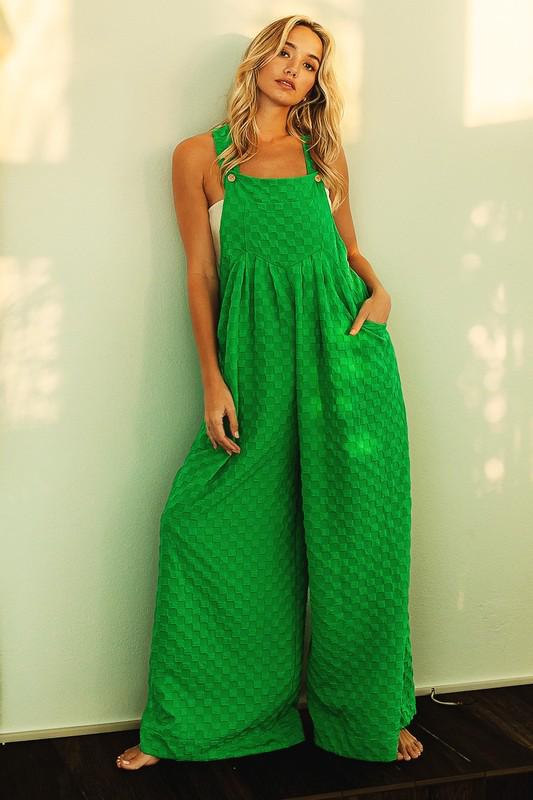 Kelly Green Jumpsuit