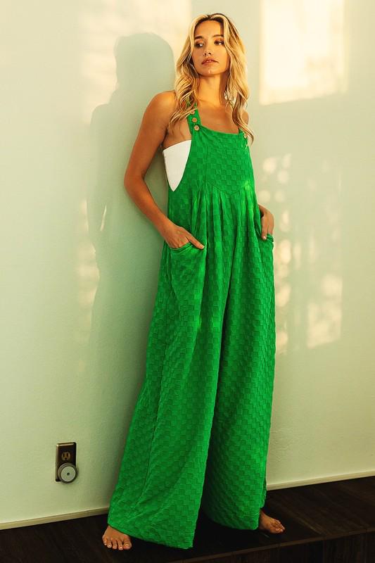 Kelly Green Jumpsuit