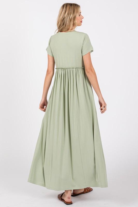 Sage Midi Dress