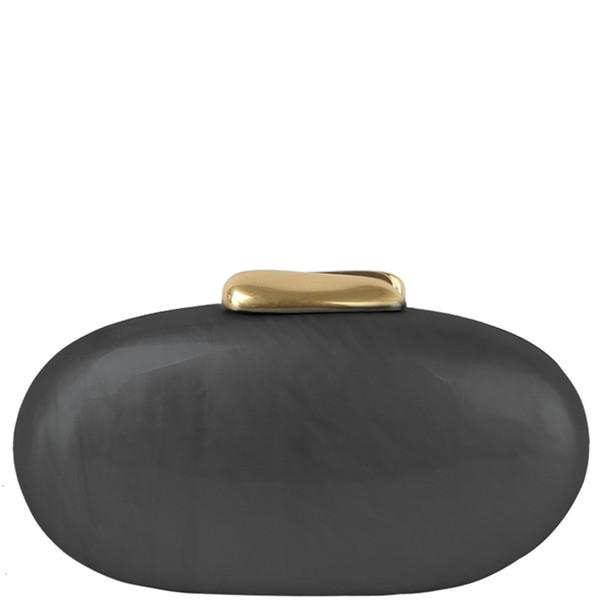 Oval acrylic evening clutch bag (Pre order )