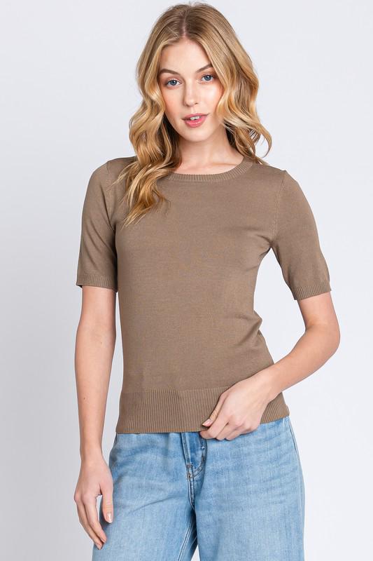 Caramel Basic Top