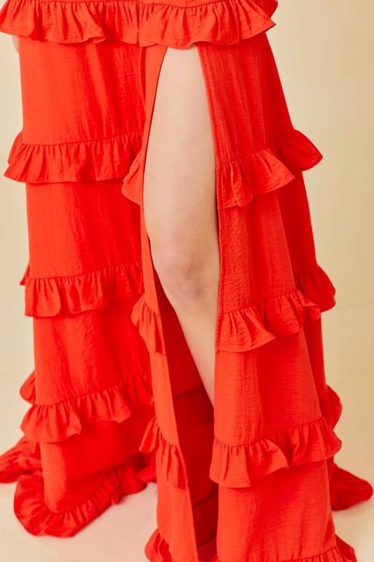 Orange Maxi Dress