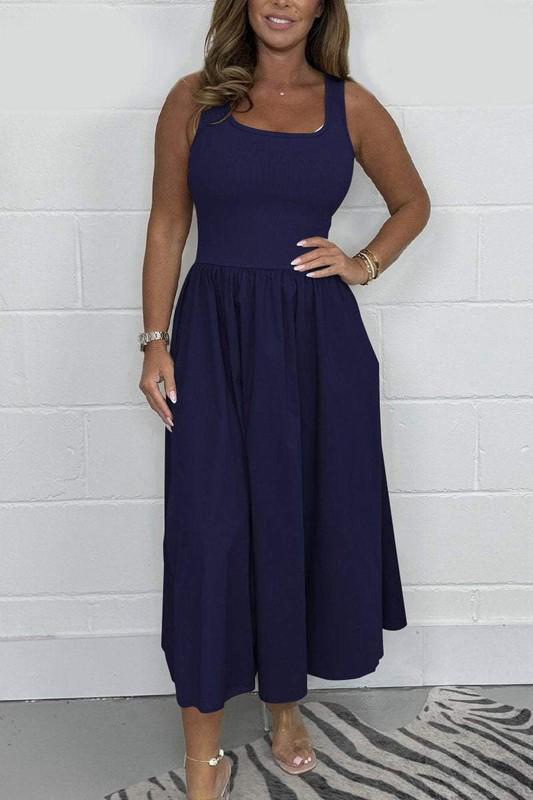 Sleeveless Maxi Dress (Preorder)