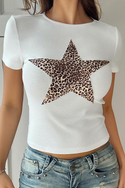 White Star Fitted Tshirt (Preorder)