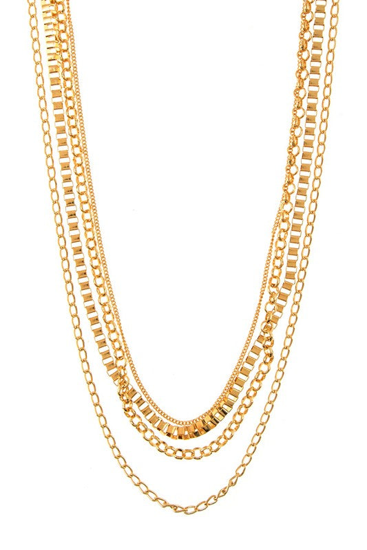 Long chain necklace