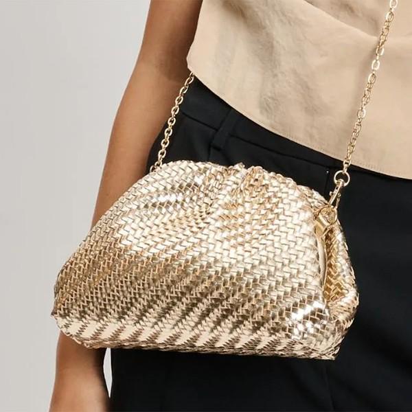 Gold clutch bag (Pre order)