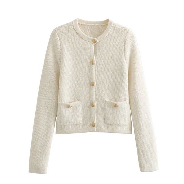 Ivory Knit cardigan coat (Preorder)