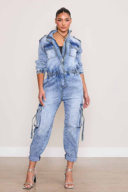 Cargo jumpsuit (Preorder)